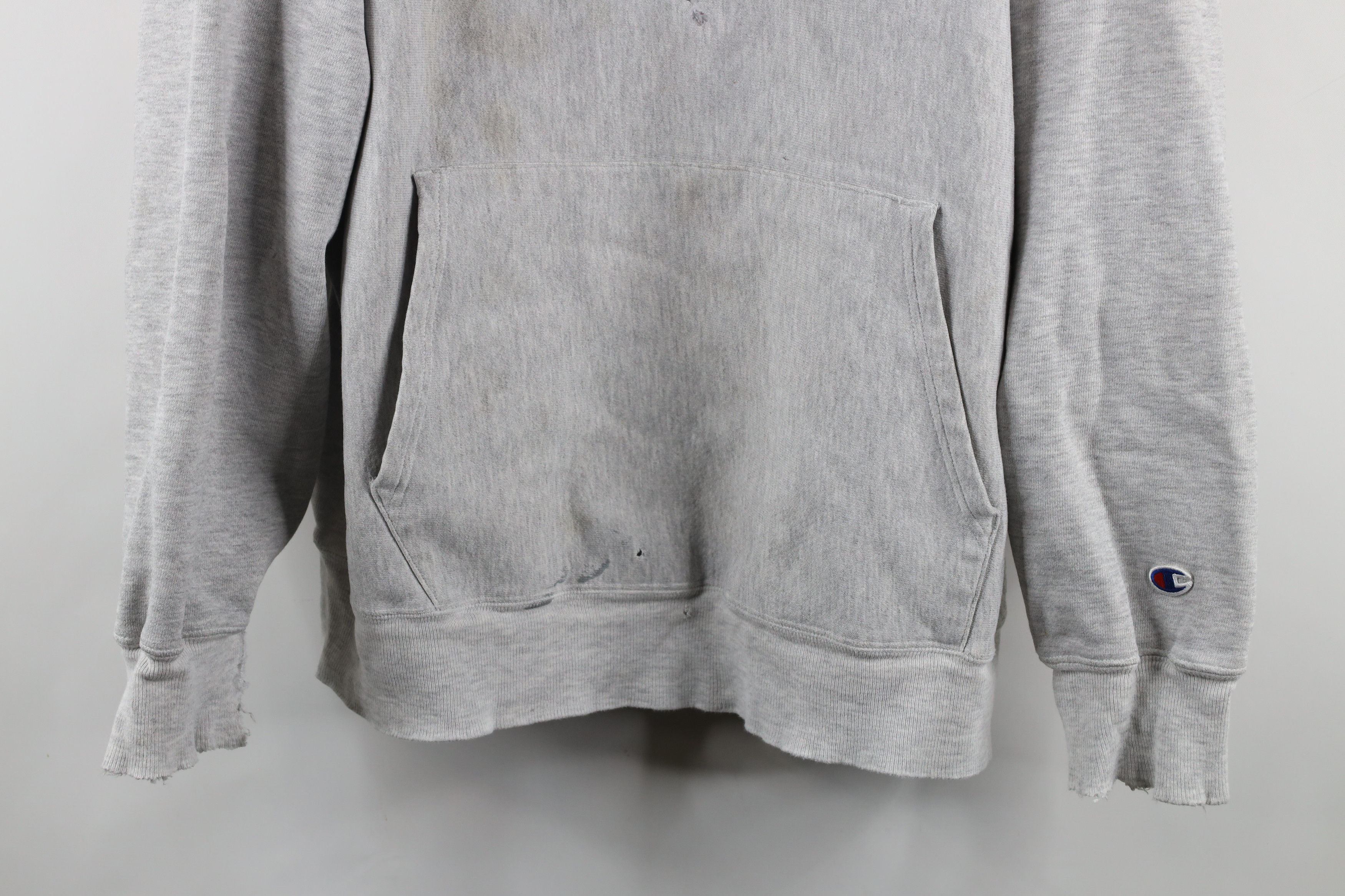 Champion × Vintage Vintage 90s Champion Reverse Weave Heavyweight Hoodie Size US XL / EU 56 / 4 - 3 Thumbnail