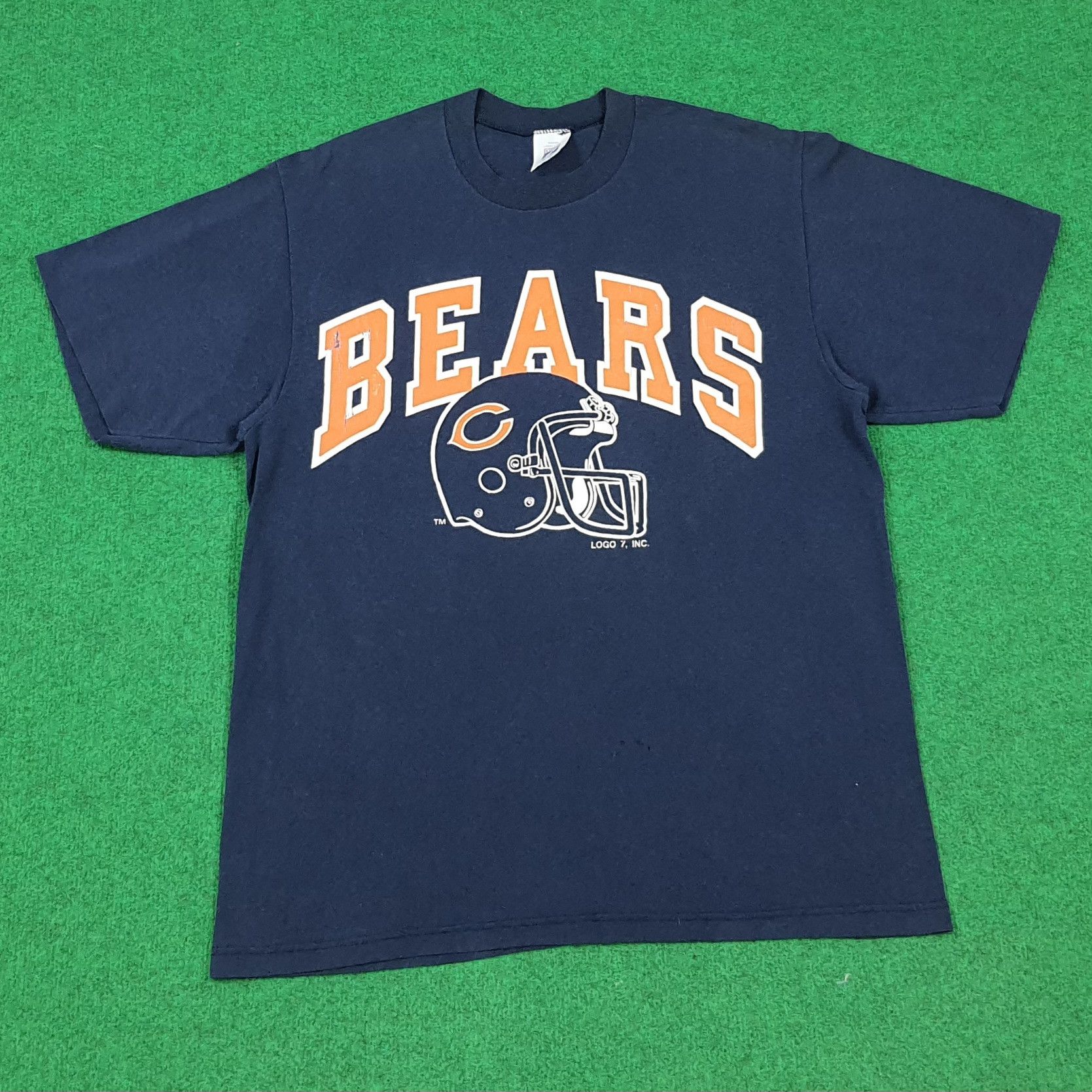 Logo 7 Vintage Chicago Bears NFL American Football Tshirt C294N56 Size US M / EU 48-50 / 2 - 1 Thumbnail