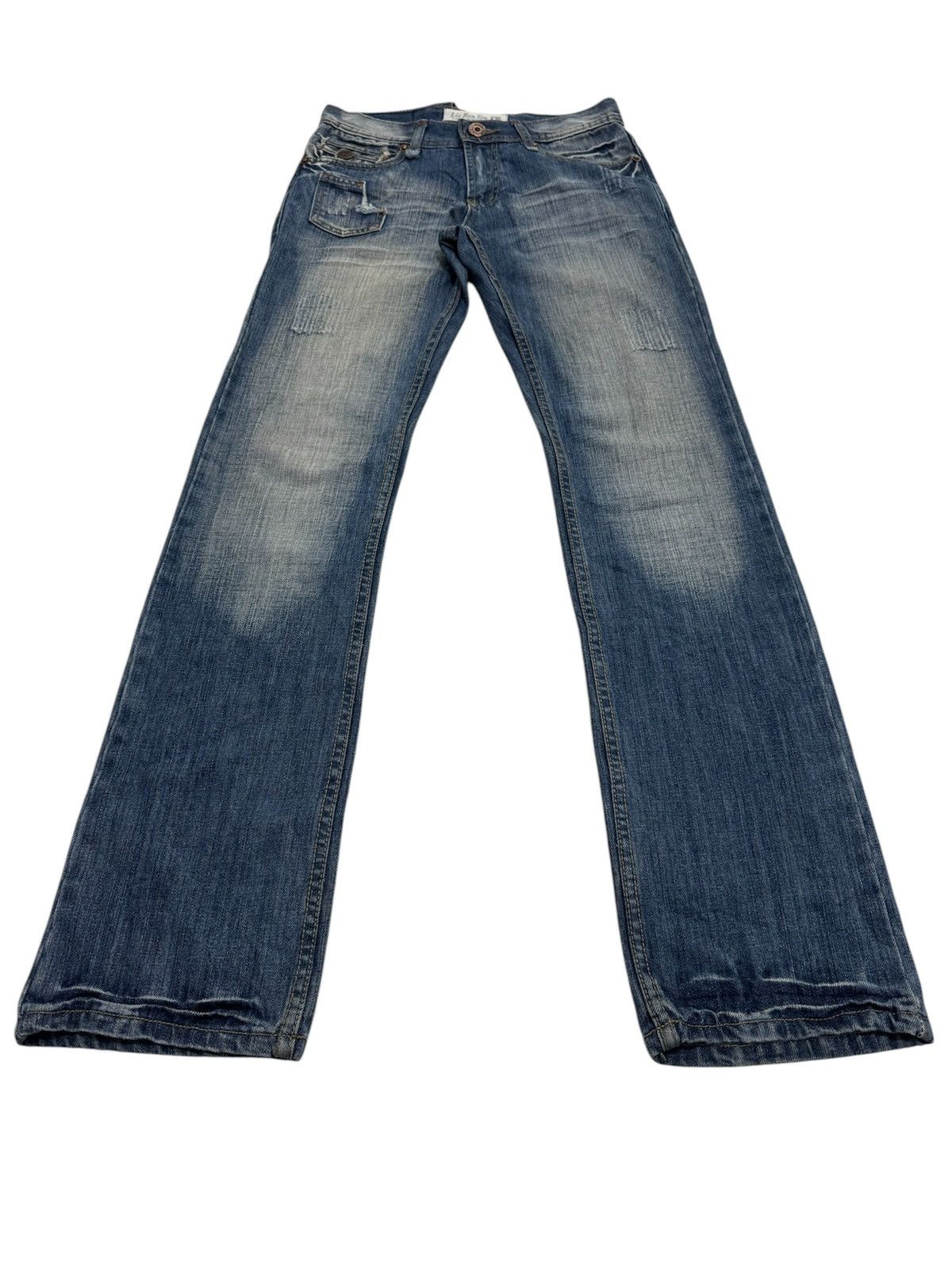 Japanese Brand JAPANESE STYLE LIE REN TOU VERY RARE DESIGN DISTRESSED DENIM Size US 28 / EU 44 - 20 Thumbnail