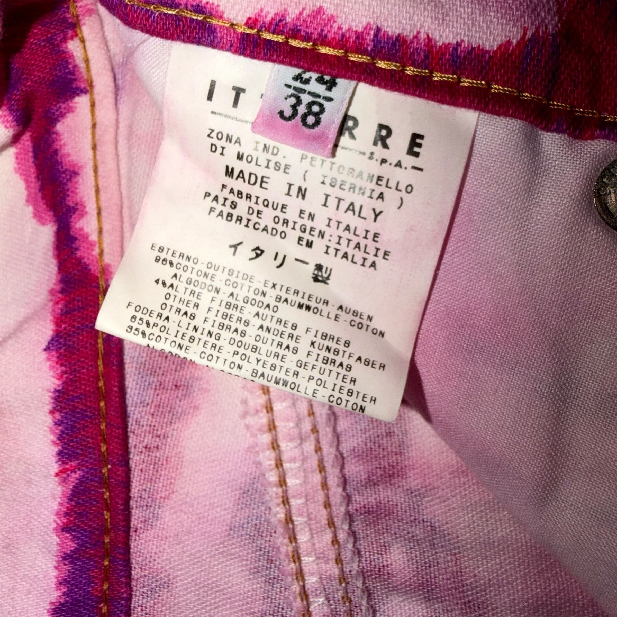 Dolce & Gabbana DOLCE & GABBANA VINTAGE PINK ZEBRA SKIRT Size 26" / US 2 / IT 38 - 8 Thumbnail