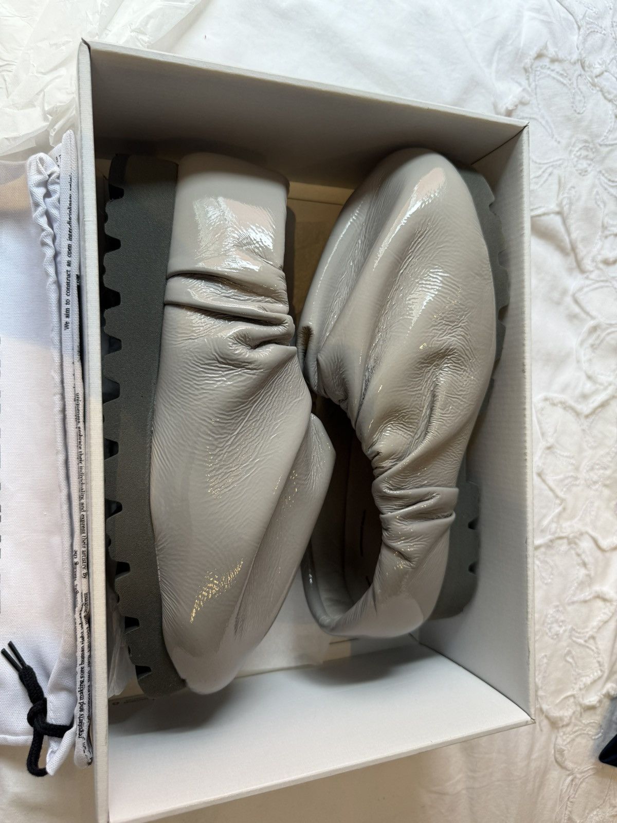 YUME YUME Gray Camp Low Slip-On Loafers Size US 9 / EU 42 - 4 Thumbnail
