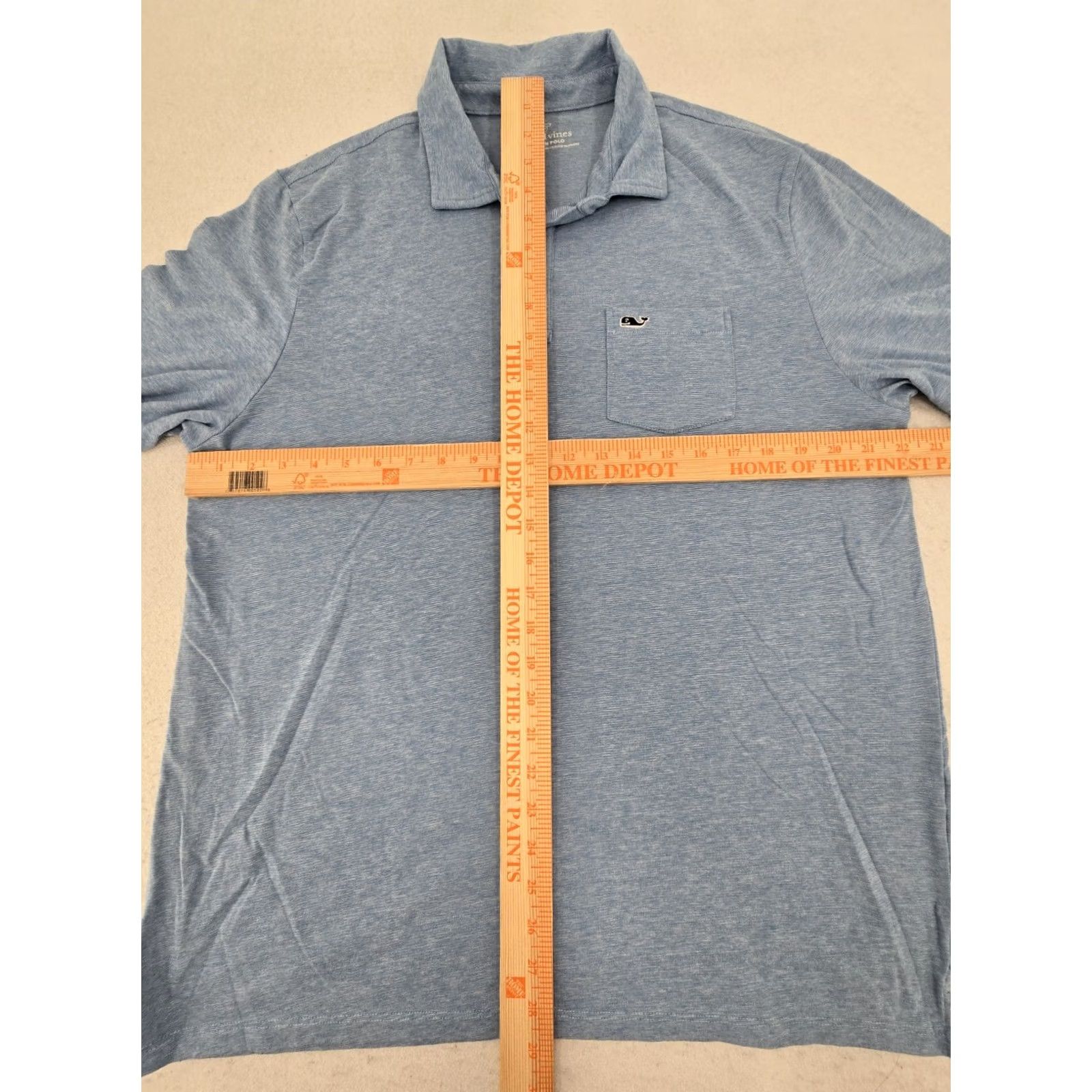 Vineyard Vines Vineyard Vines Polo Shirt Large Blue Golf Short Sleeve Casual Cotton Men Size US L / EU 52-54 / 3 - 5 Thumbnail