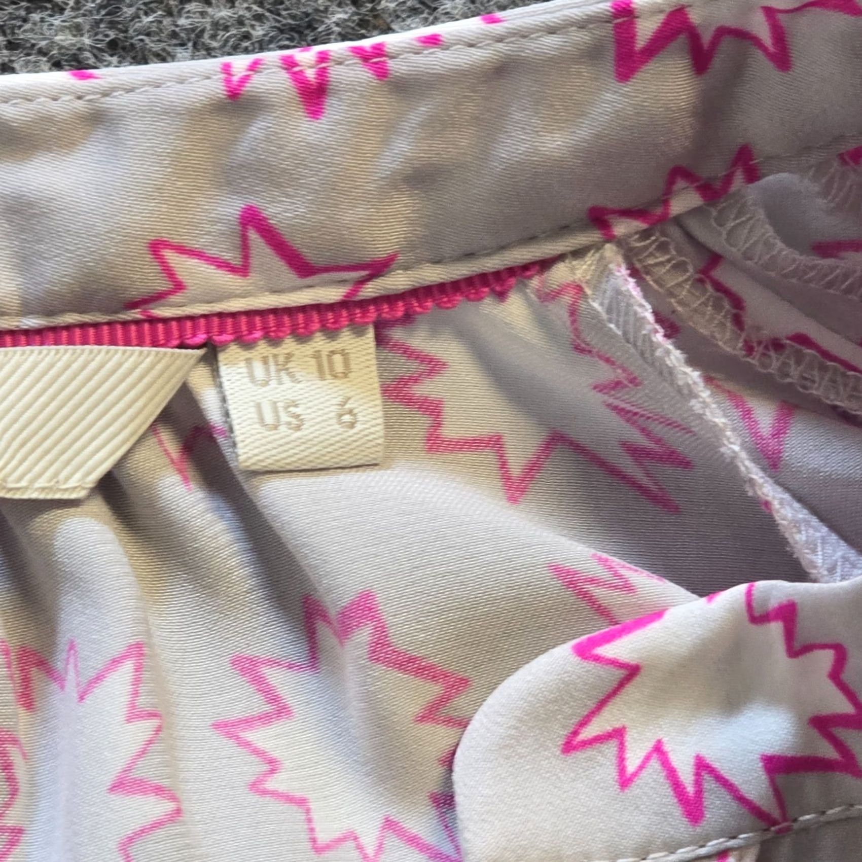 Boden Boden Top Womens Size 6 Gray Pink Button Up Long Sleeve Preppy Career Casual Shirt Womens Regular Small Genders? Size M / US 6-8 / IT 42-44 - 5 Thumbnail