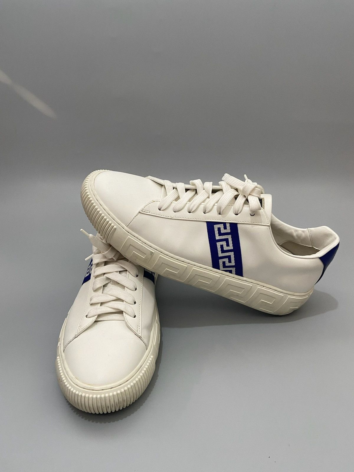 Versace Versace Greca Sneakers Size US 13 / EU 46 - 9 Thumbnail
