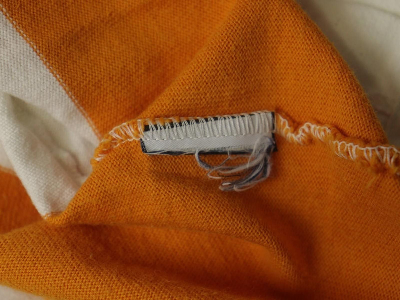 Paul & Shark Paul & Shark White Yellow Striped Collared Polo Shirt Size L Size US L / EU 52-54 / 3 - 11 Thumbnail