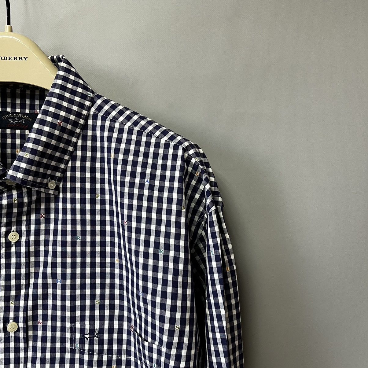 Paul & Shark Paul & Shark Check Pocket Button Up Shirt Men’s Size US XL / EU 56 / 4 - 7 Thumbnail