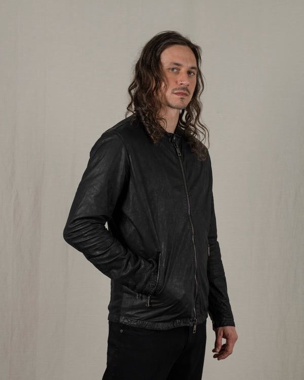 Giorgio Brato Giorgio Brato Leather Jacket BlackPepper Size US L / EU 52-54 / 3 - 2 Thumbnail