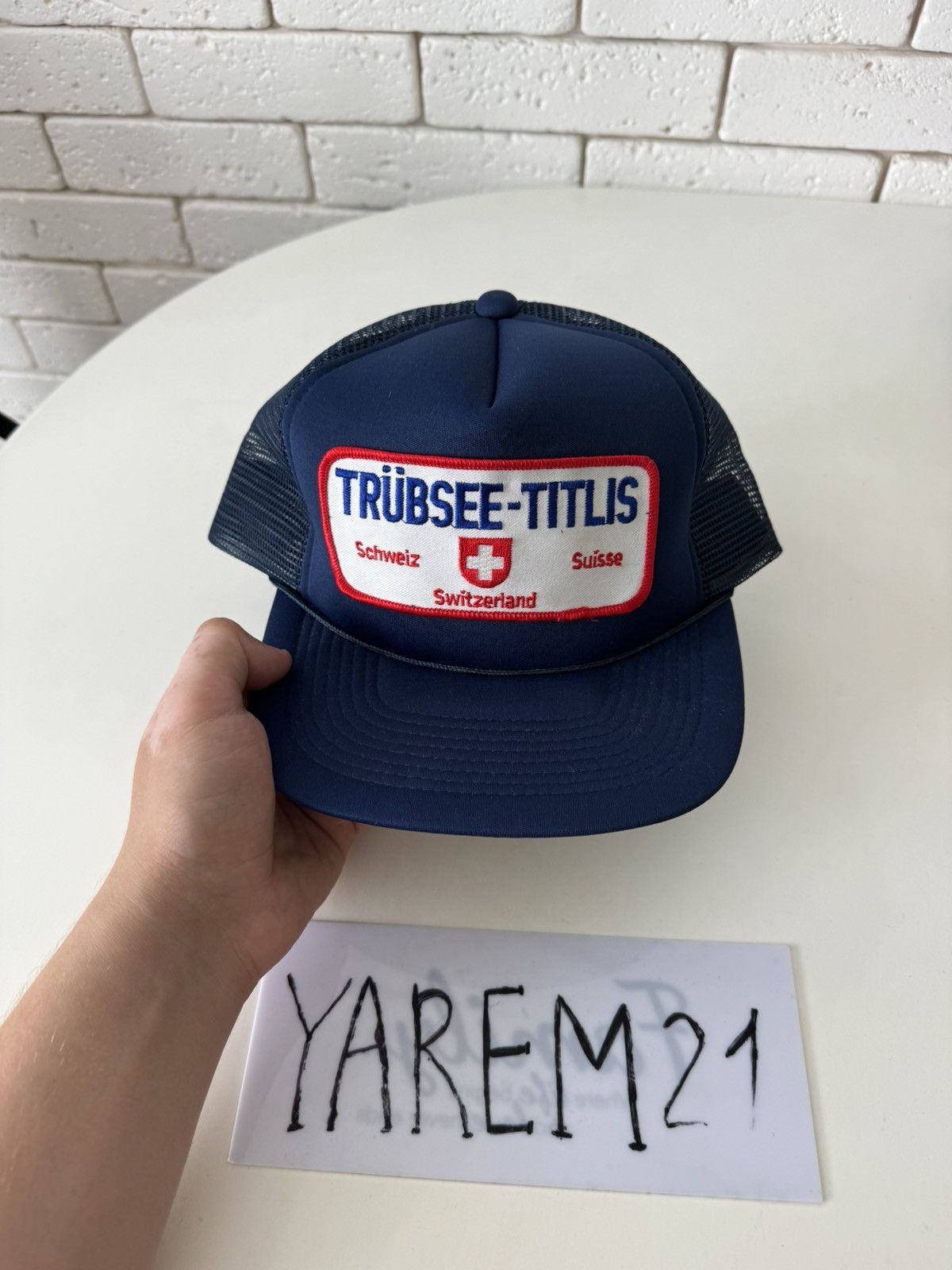Other Trubsee titlis vintage cap hatv Size ONE SIZE - 2 Thumbnail
