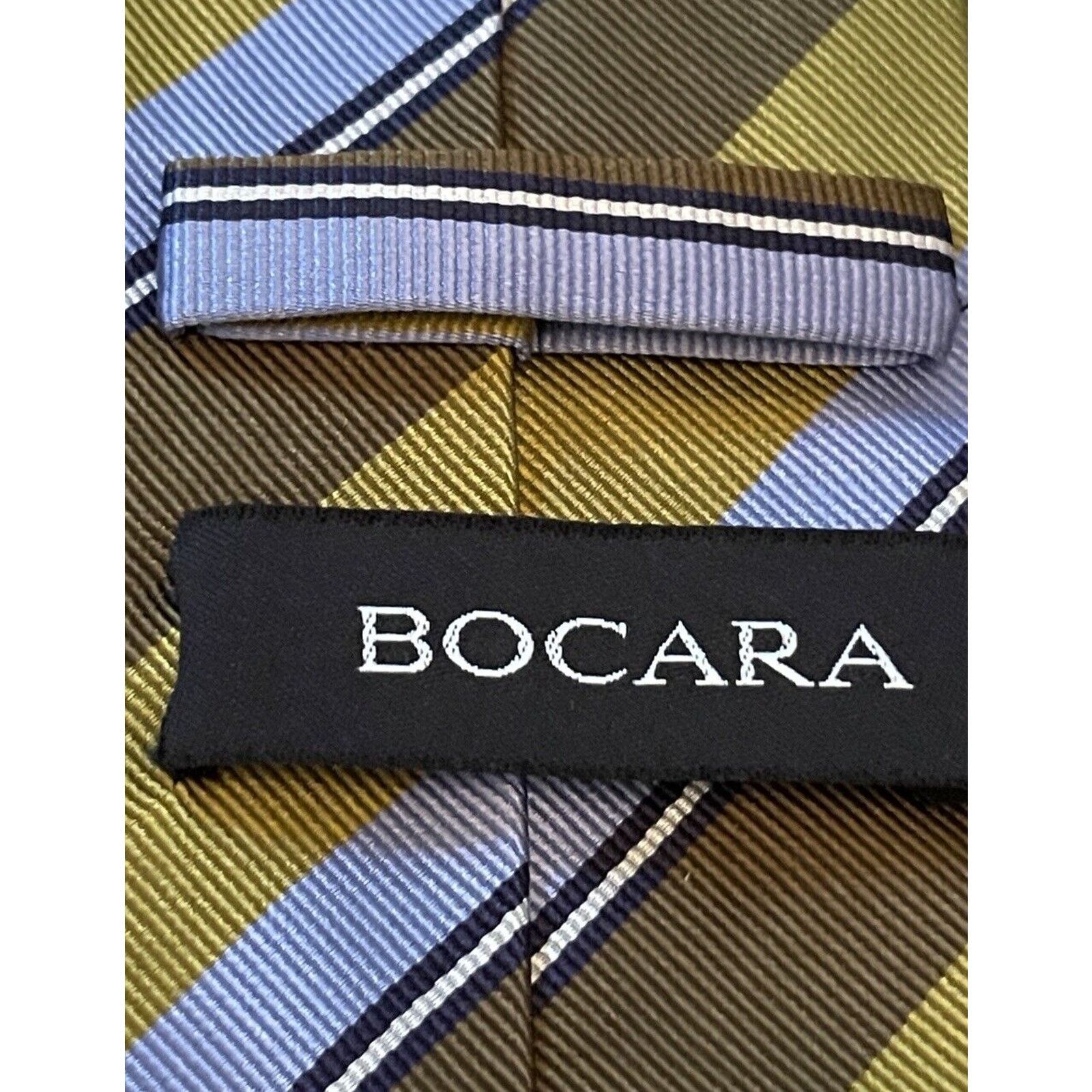 Other Bocara Green Blue Repp Hand Made 100% Silk Made In China Size ONE SIZE - 8 Thumbnail