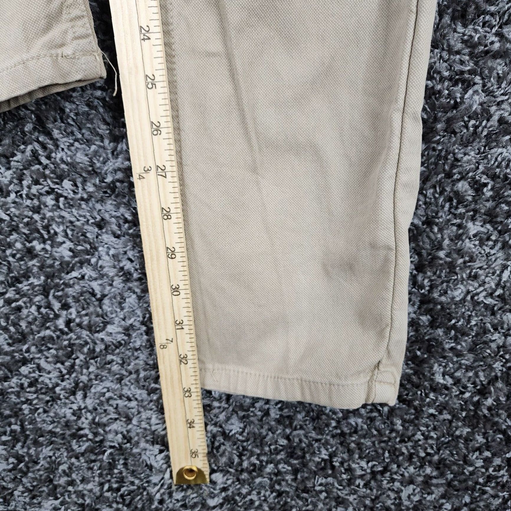 Zara Zara Mens Slim Jeans Beige Cotton Size 32x33 Skinny Mens Size US 32 / EU 48 - 4 Thumbnail