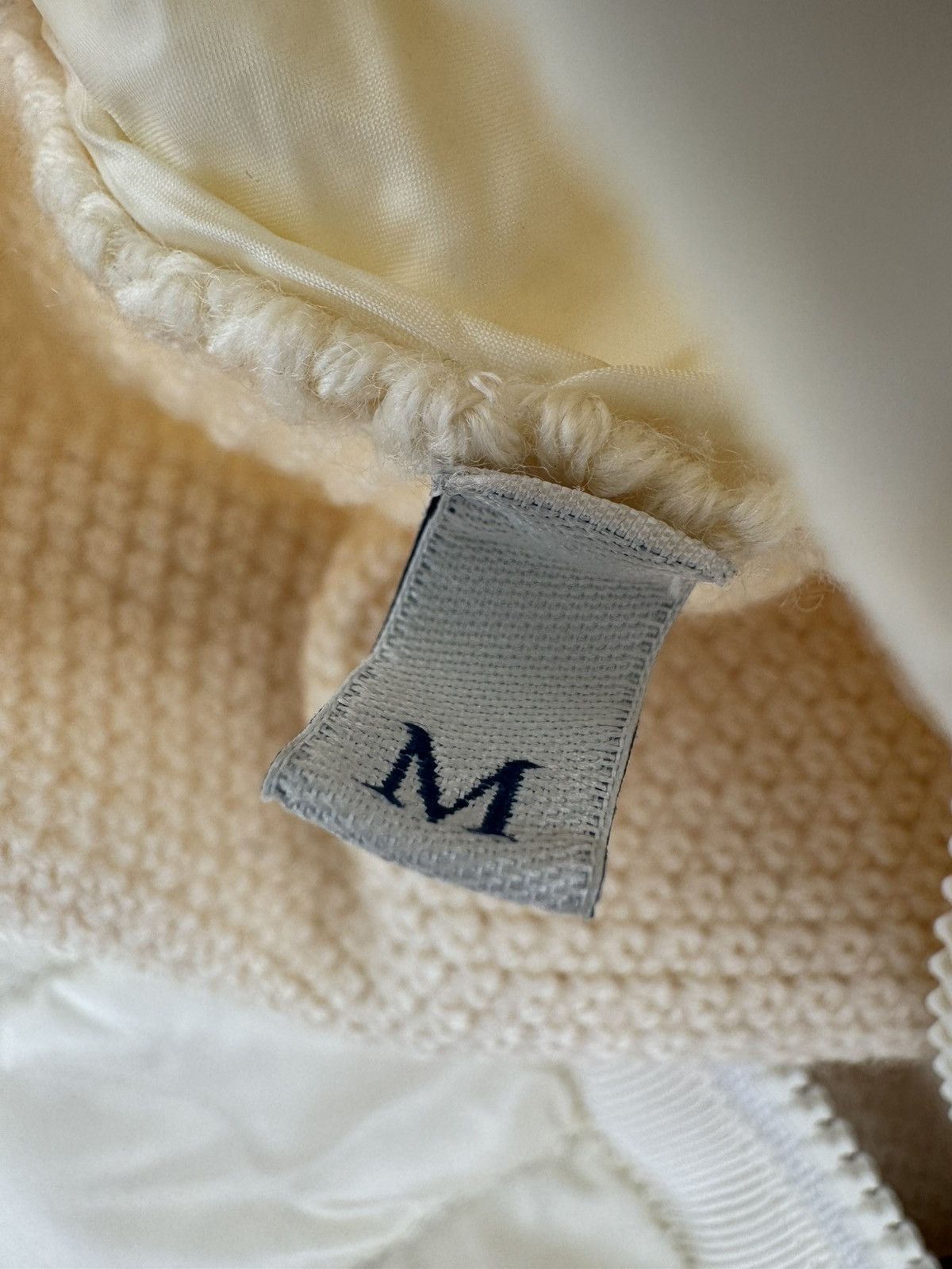 Moncler MONCLER MAGLIONE TRICOT ALLA COREANA knit x nylon cardigan M Size M / US 6-8 / IT 42-44 - 12 Thumbnail