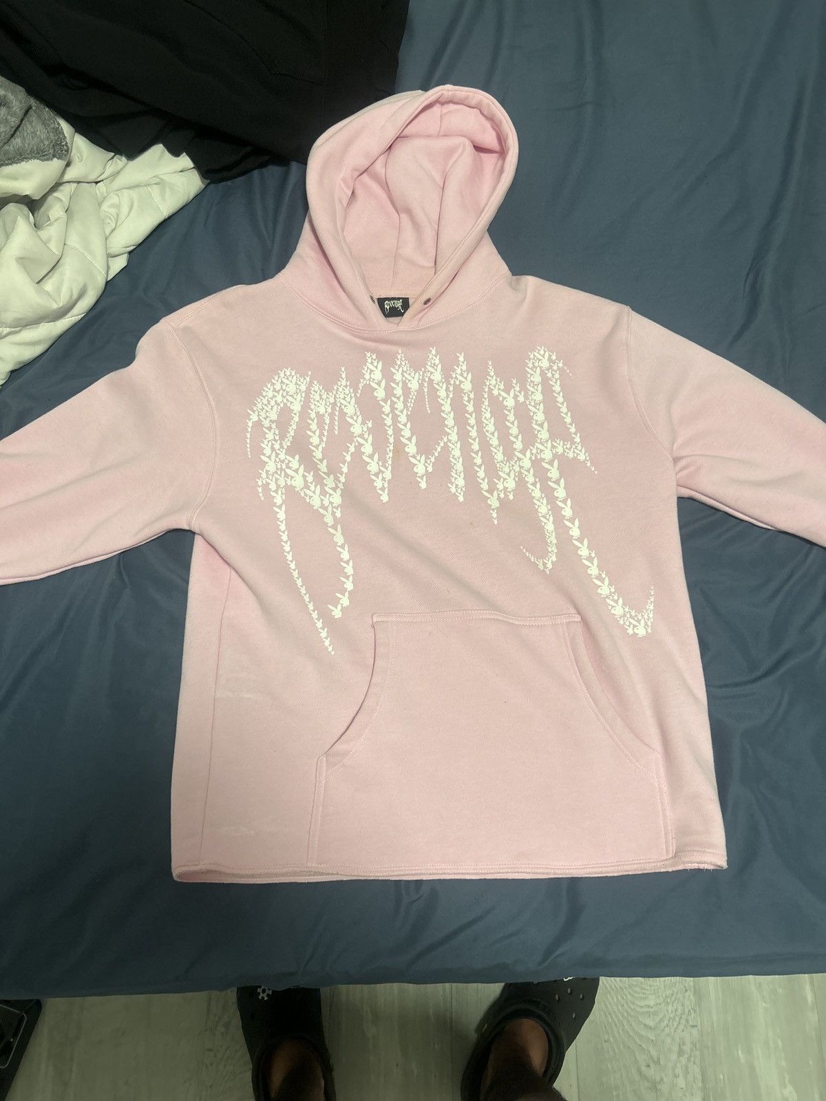 Revenge Revenge x Playboy Pink hoodie Size US M / EU 48-50 / 2 - 5 Thumbnail
