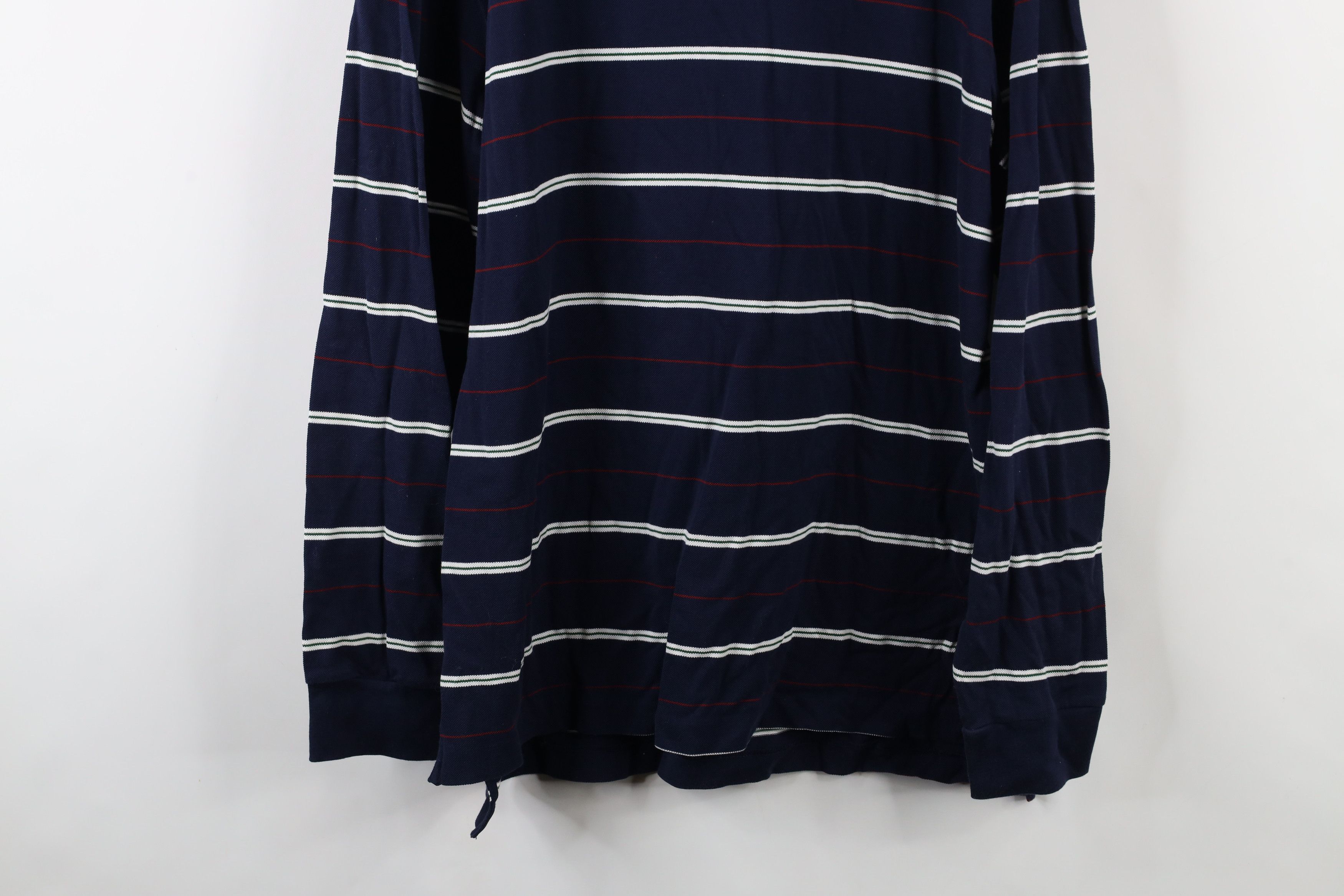 Ralph Lauren × Vintage Vintage 90s Ralph Lauren Pima Cotton Long Sleeve Polo Size US M / EU 48-50 / 2 - 3 Thumbnail