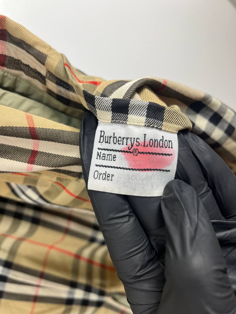 Burberry Burberrys London Vintage Trench Coat Nova Check Size XL Size US XL / EU 56 / 4 - 6 Thumbnail