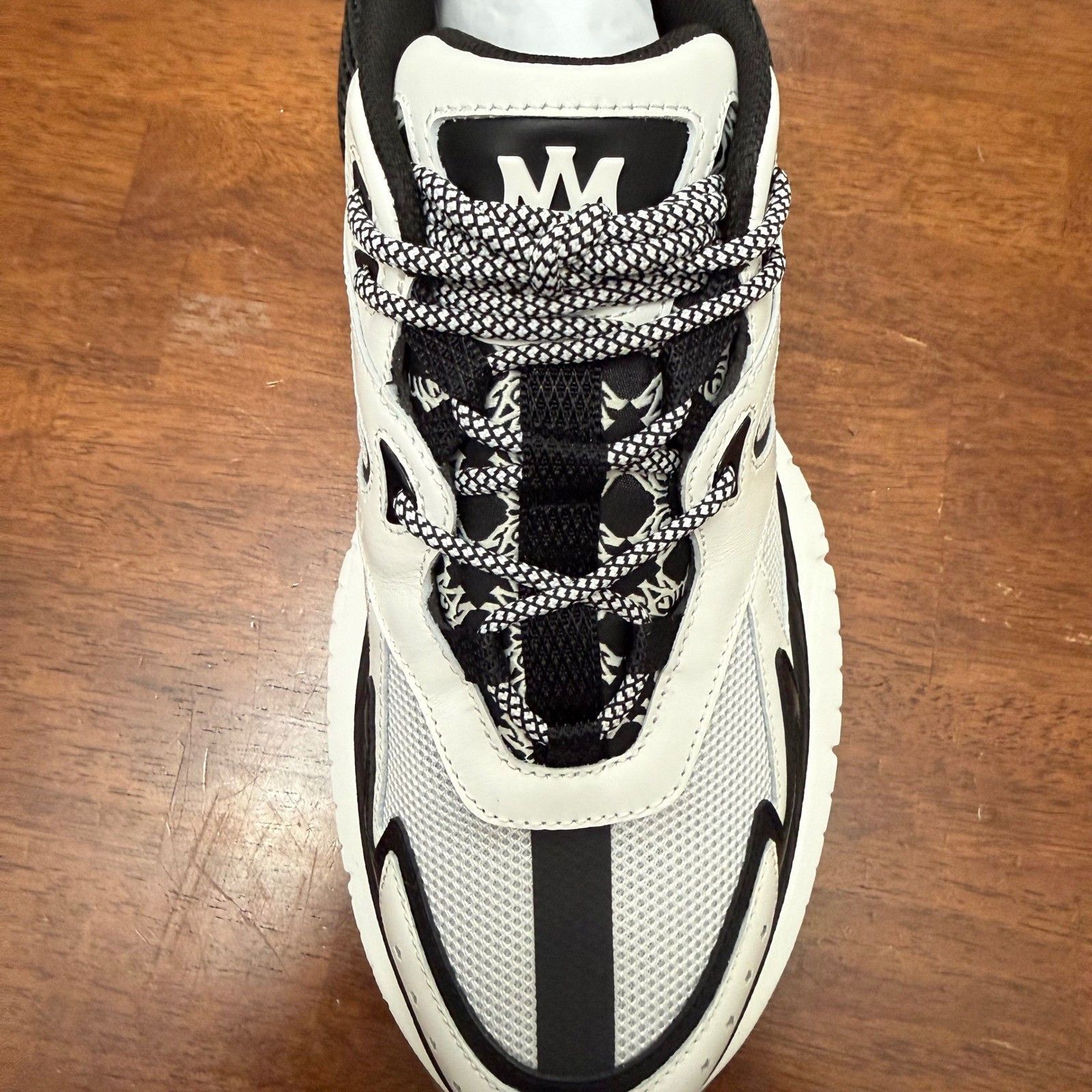 Amiri Amiri MA Runner Mens Size 10 Black White AMFOSR1089-001 Size US 10 / EU 43 - 9 Thumbnail