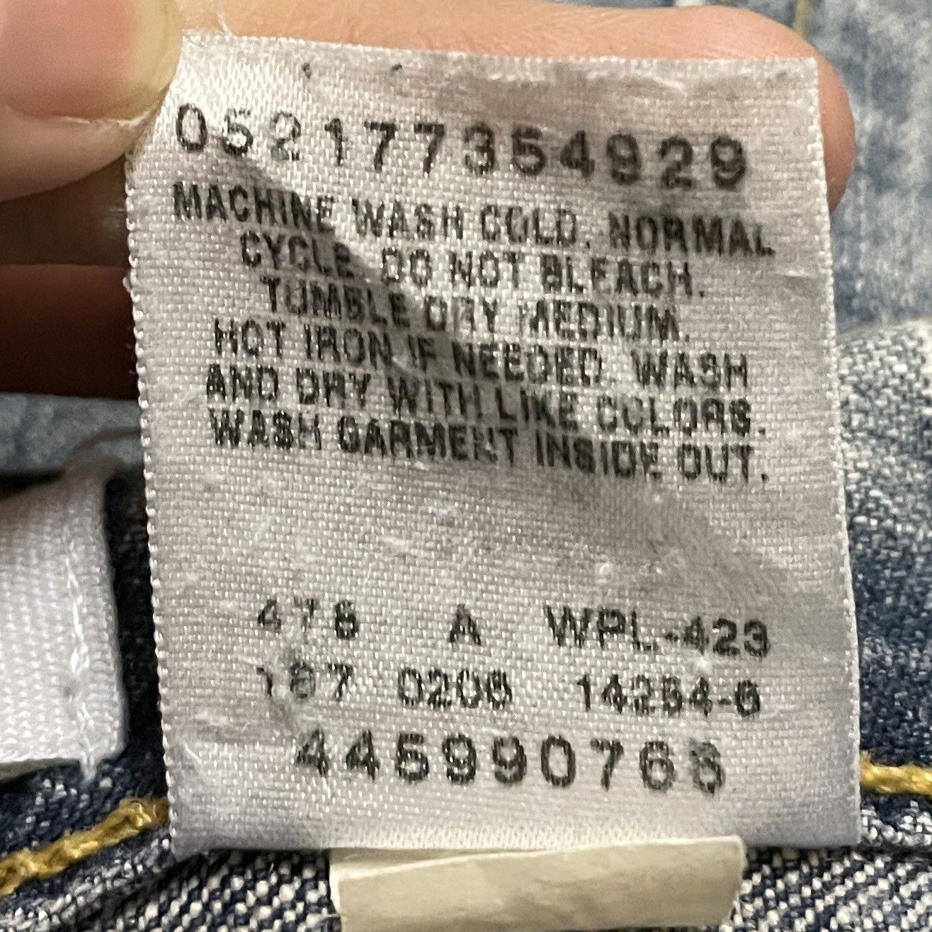 Levi's Very Rare Vintage Brand Levis SilverTab Baggy Jeans 2000s Size US 34 / EU 50 - 13 Thumbnail