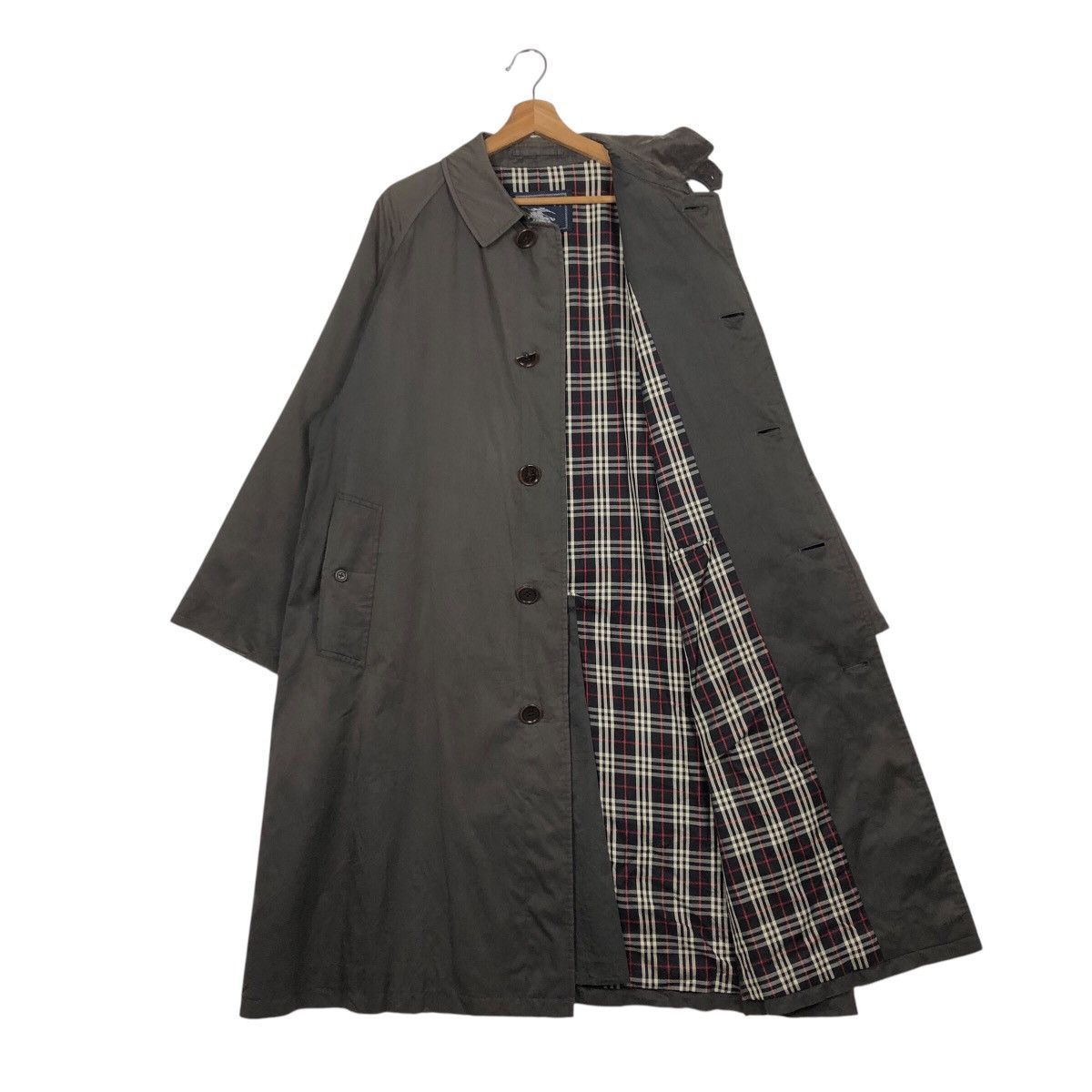 Burberry 📌Vintage Trench Coat Burberrys Long Jacket Nova Check Size US M / EU 48-50 / 2 - 13 Thumbnail