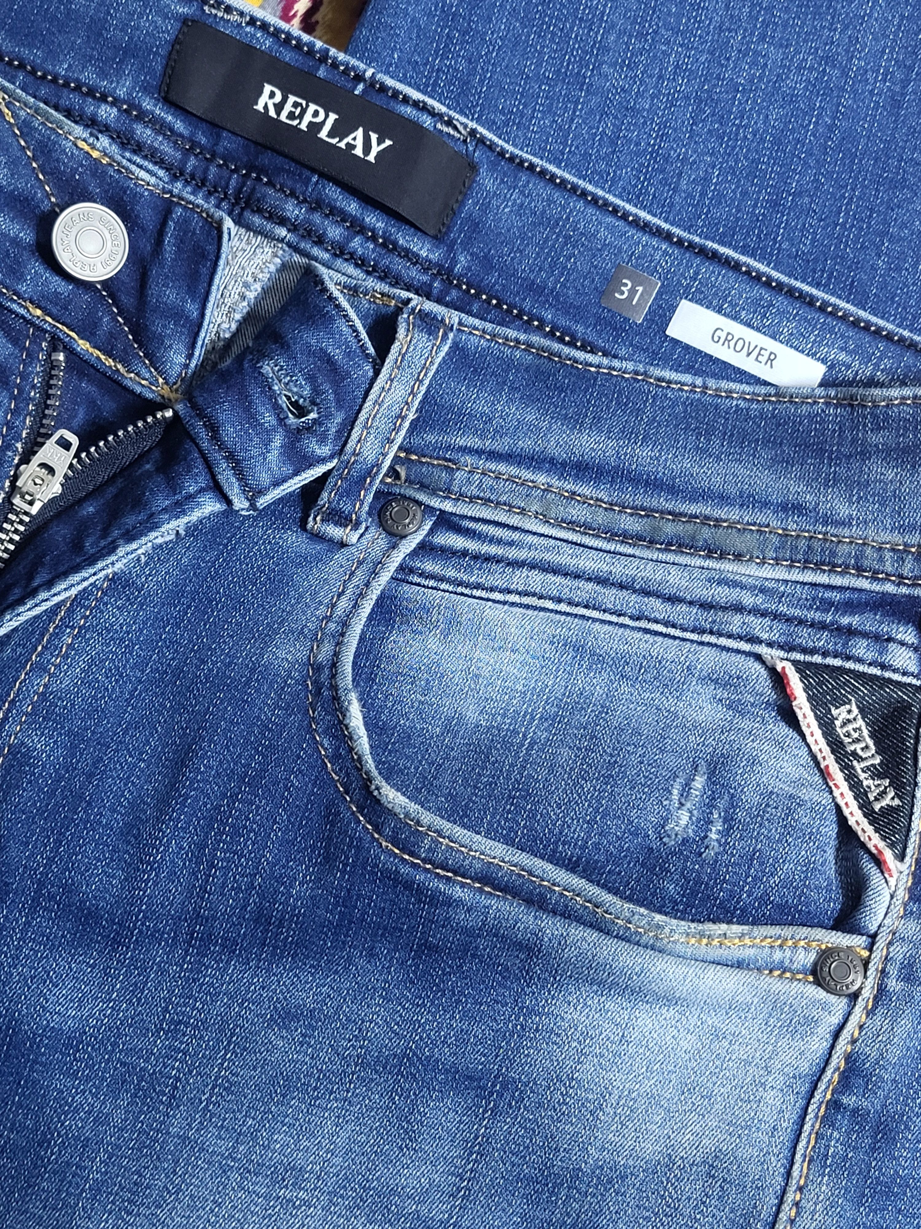 Replay Replay distressed jeans.Hyperflex technology. Size US 31 - 3 Thumbnail