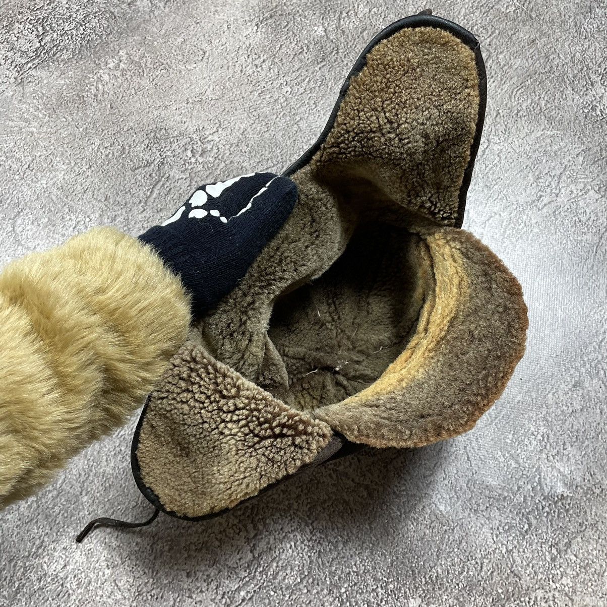 Vintage Vintage 90s Mohair Ushanka Hat Grunge Streetwear Black OS Size ONE SIZE - 5 Thumbnail