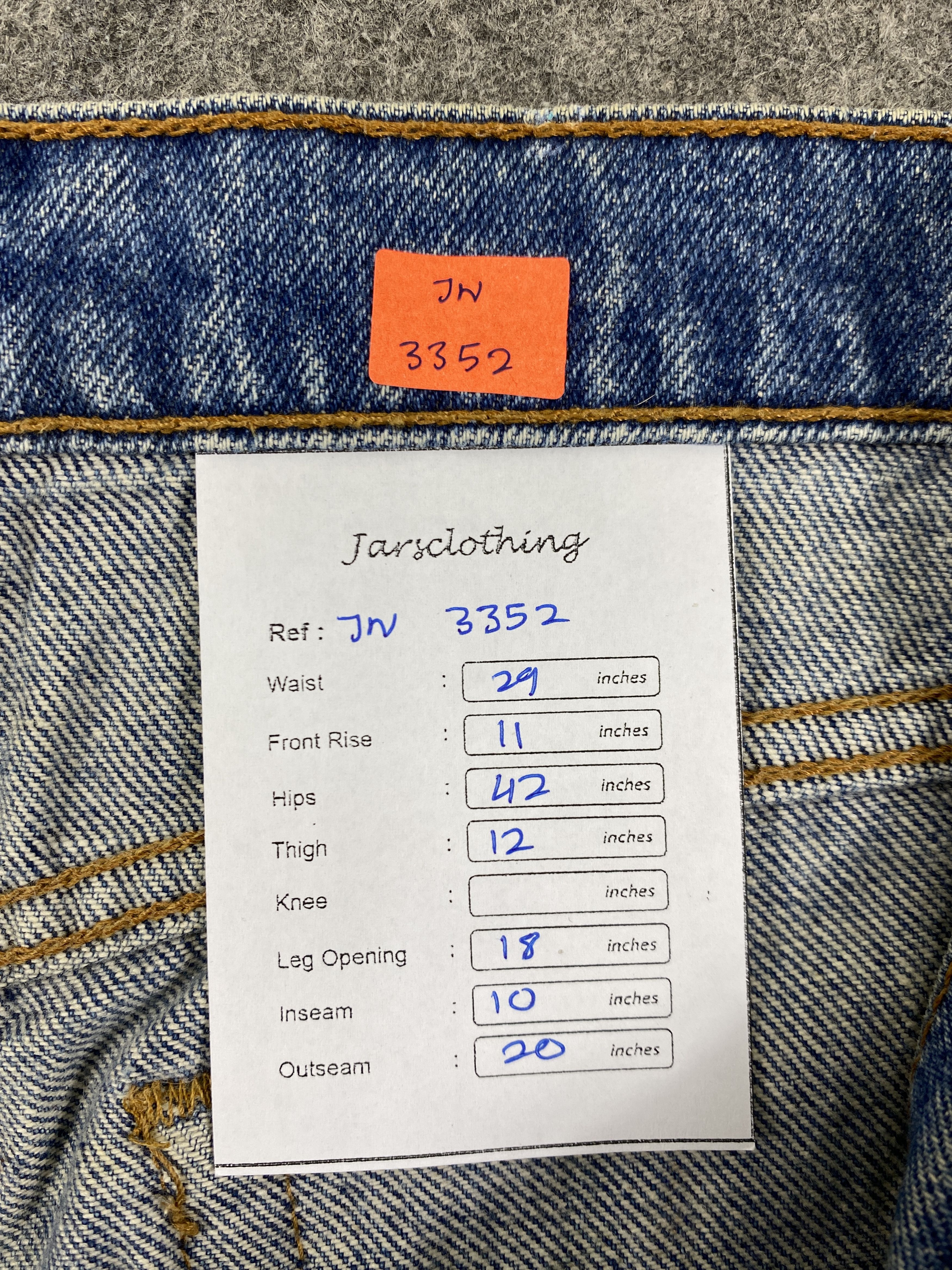 Levi's Faded Blue Vintage Levi's 515 Short Jeans 29x10 - JN3352 Size US 29 - 6 Thumbnail