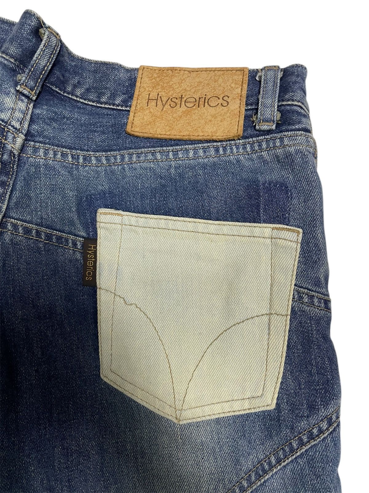 Hysteric Glamour Hysteric Glamour Patchwork Hagi Jeans Size US 29 - 6 Thumbnail