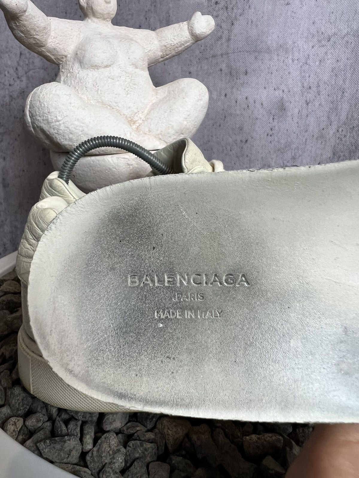 Balenciaga Balenciaga arena low leather sneakers Size US 7 / EU 40 - 7 Thumbnail