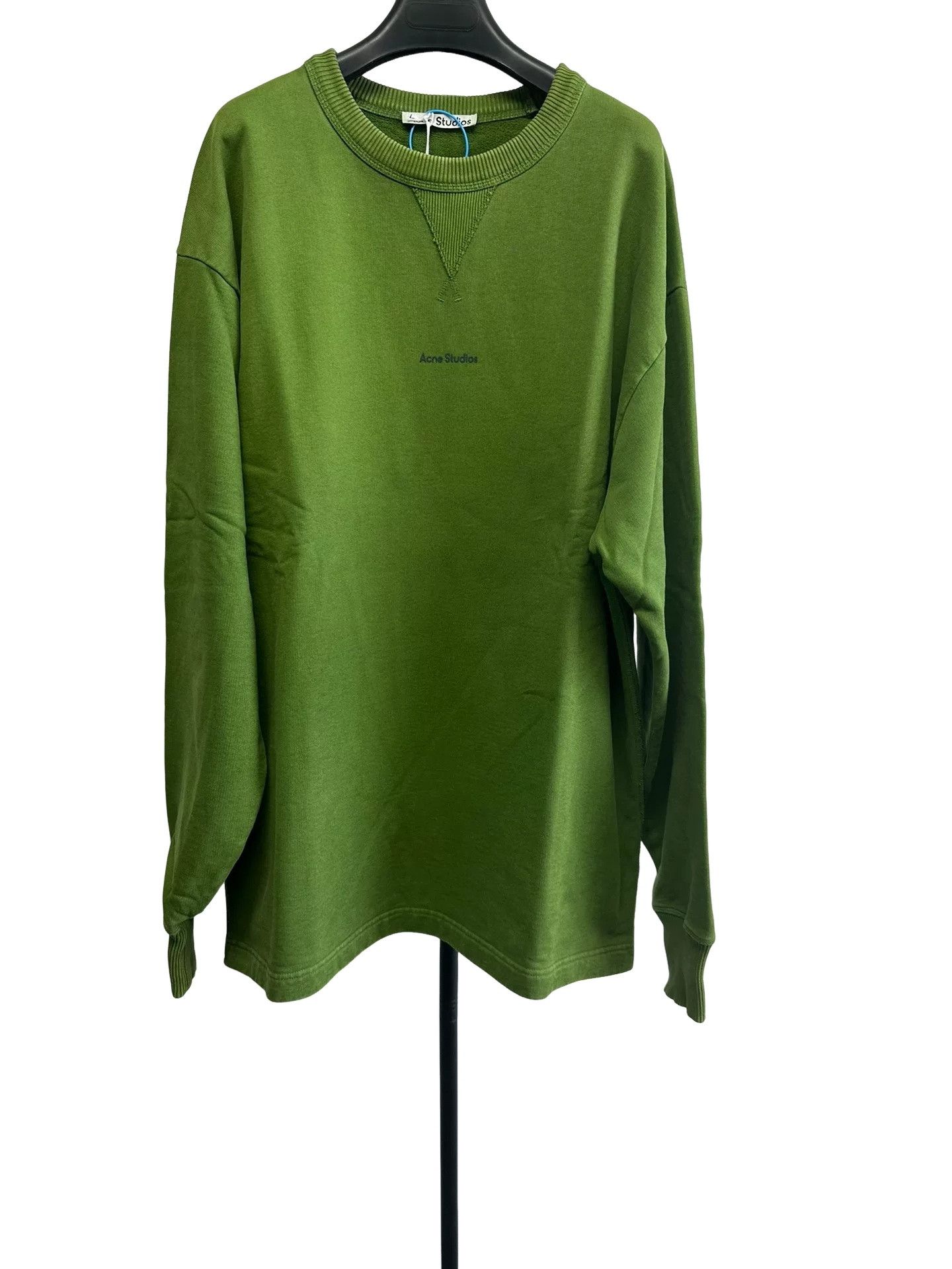 Acne Studios Acne Studios Logo Print Crewneck Sweatshirt Size M Size US M / EU 48-50 / 2 - 1 Thumbnail