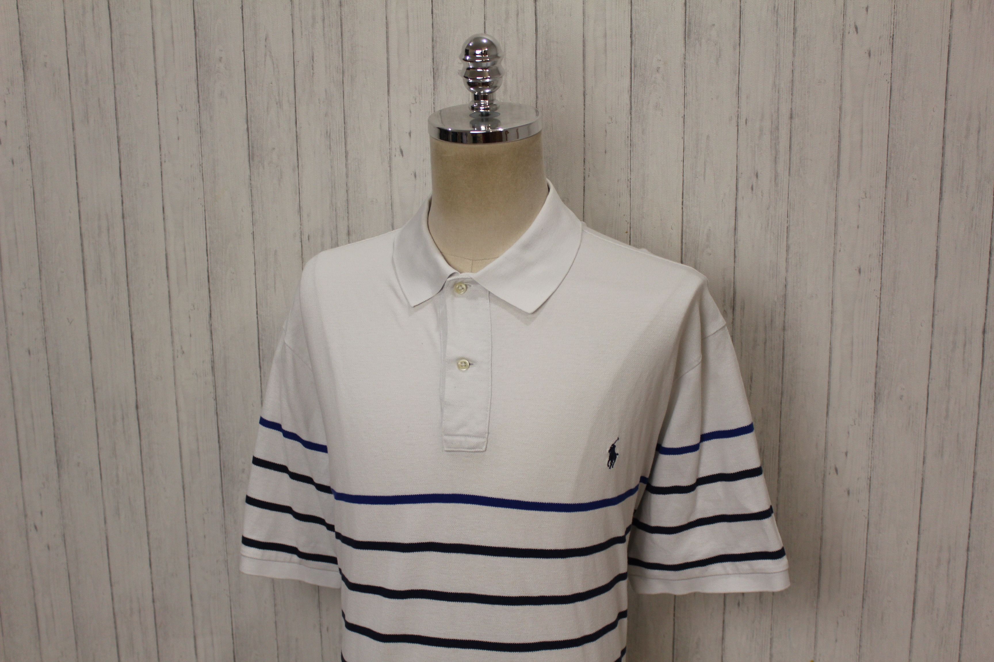 Polo Ralph Lauren RALPH LAUREN Short Sleeve White Polo Shirt Size 2XL Size US XXL / EU 58 / 5 - 5 Thumbnail