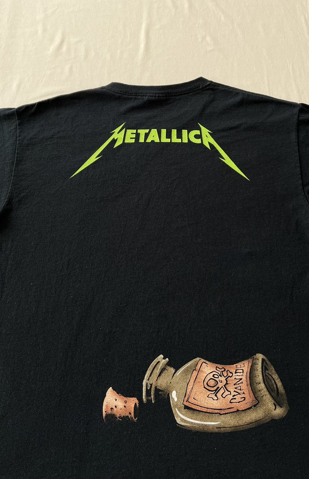 Band Tees Vintage 2000s Metallica Rock Band Black T-shirt Size US M / EU 48-50 / 2 - 8 Thumbnail