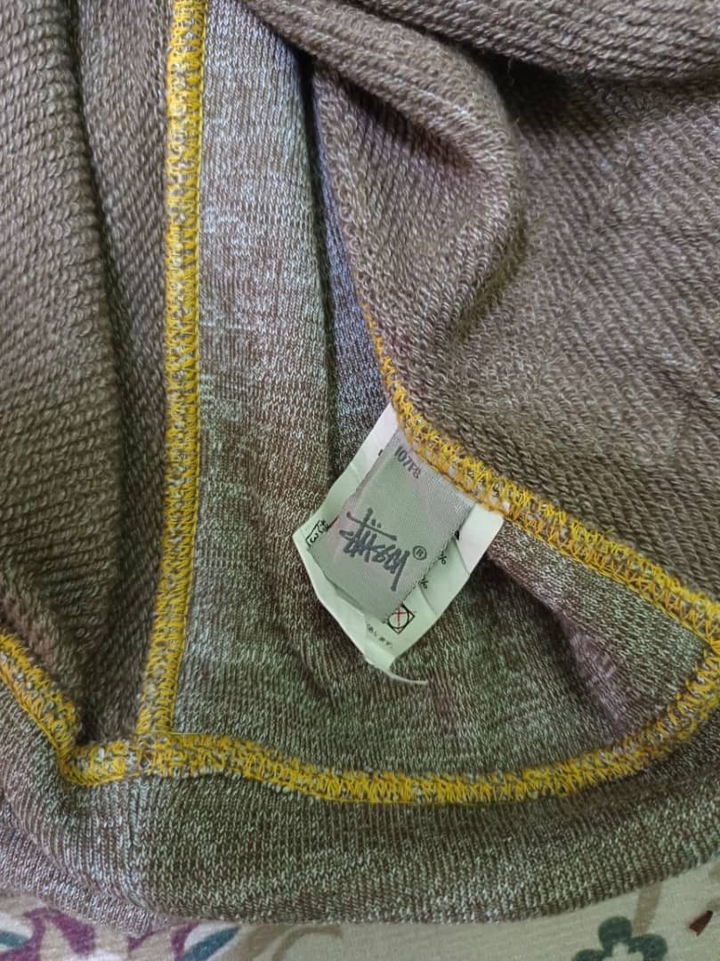 Japanese Brand × Stussy Stussy Crewneck Sweatshirt Knitted Brown Size US M / EU 48-50 / 2 - 8 Thumbnail