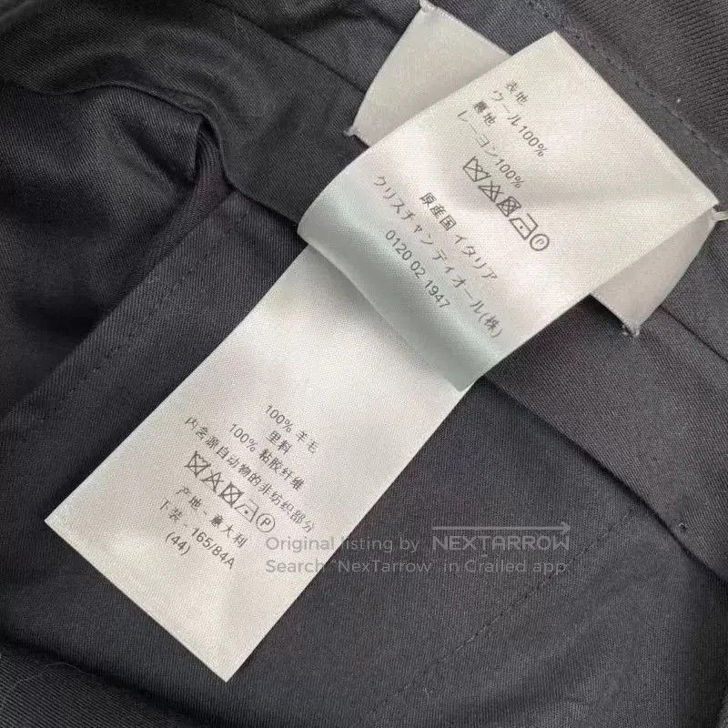 Dior Dior Wool Black Suit Pants 44. Size US 44 / EU 60 - 5 Thumbnail