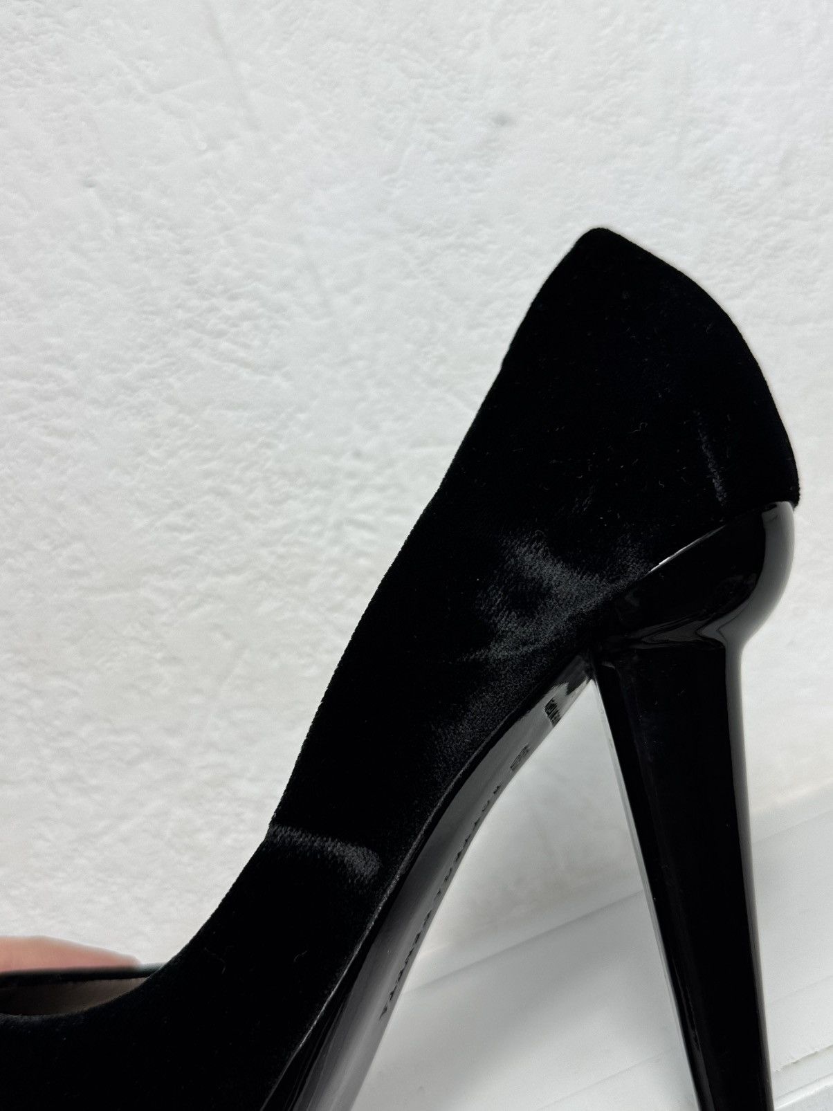 Bottega Veneta Bottega Veneta Women's Velvet Suede Peep Toe Pumps Size US 9 / IT 39 - 14 Thumbnail