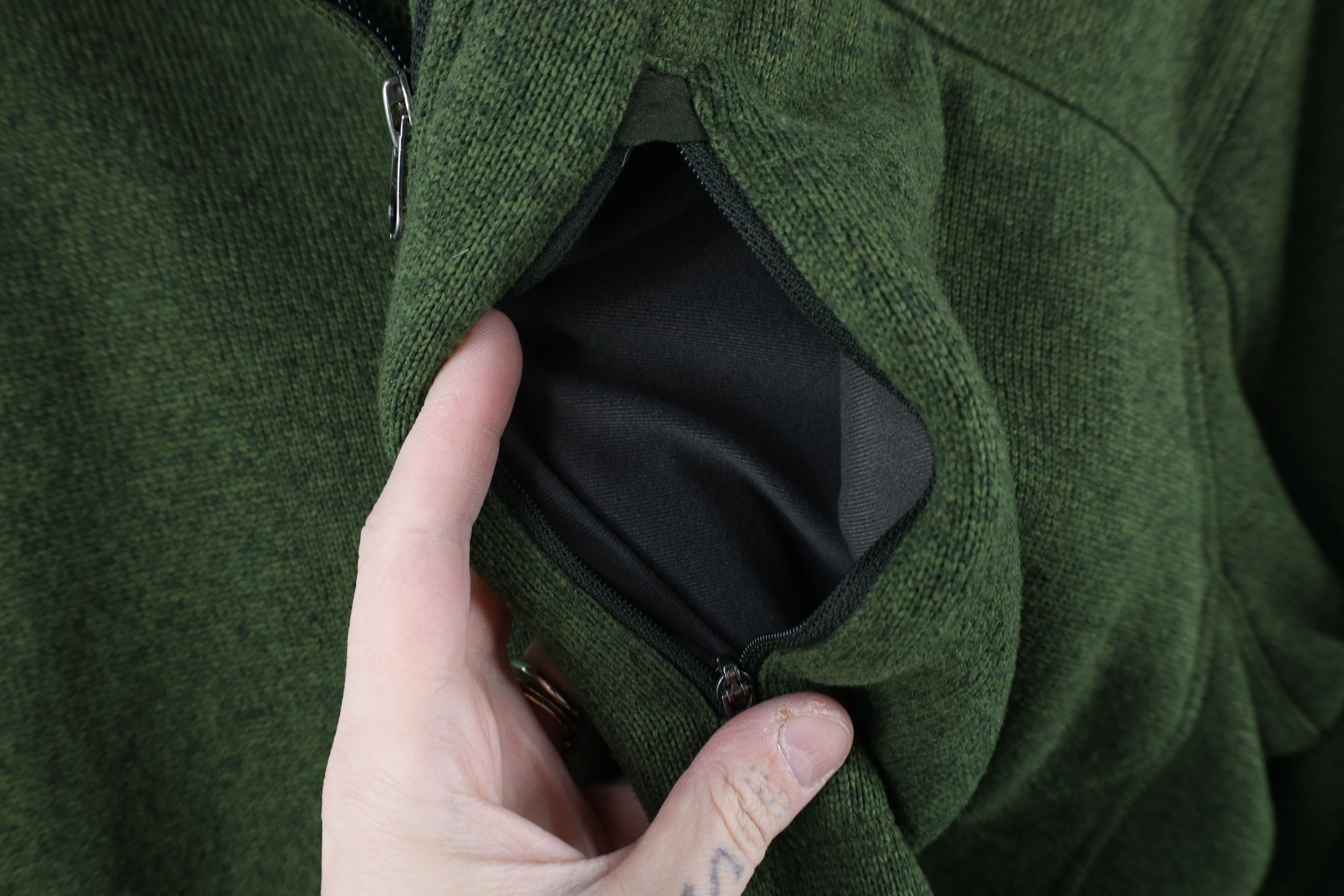 L.L. Bean × Vintage Vintage LL Bean Fleece Knit Full Zip Sweater Jacket Swacket Size US L / EU 52-54 / 3 - 7 Thumbnail