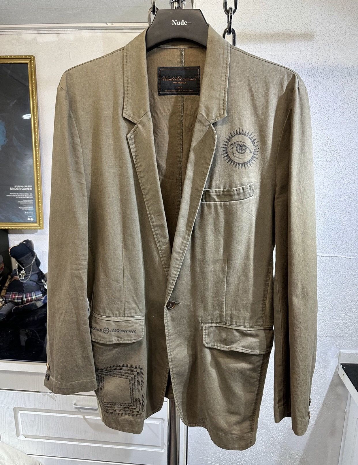 美品 UNDERCOVER 04SS Languid期 歪みトレンチコート - メルカリ