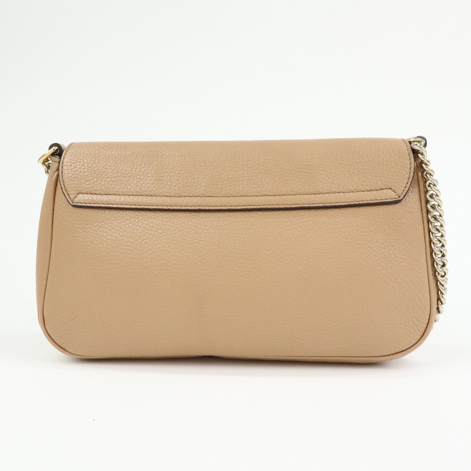 Gucci Gucci Soho Chain Shoulder Bag Calfskin Tan Size ONE SIZE - 2 Thumbnail