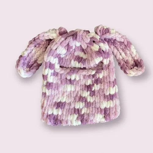 Handmade Handmade Knitted Balaclava Ski Mask Bunny Rabbit Style Size ONE SIZE - 4 Thumbnail