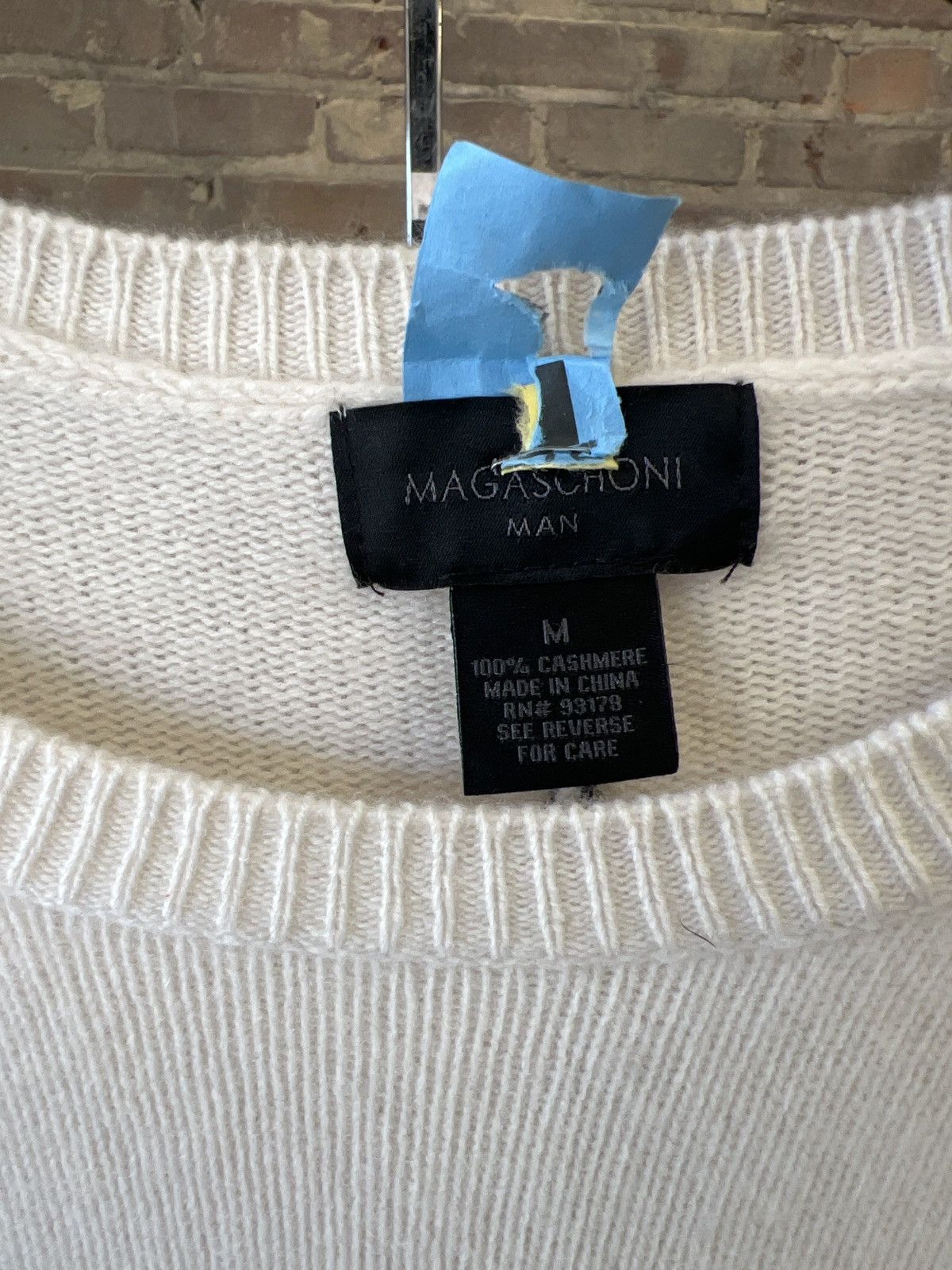 Magaschoni Cashmere Crewneck Sweater Size US M / EU 48-50 / 2 - 5 Thumbnail