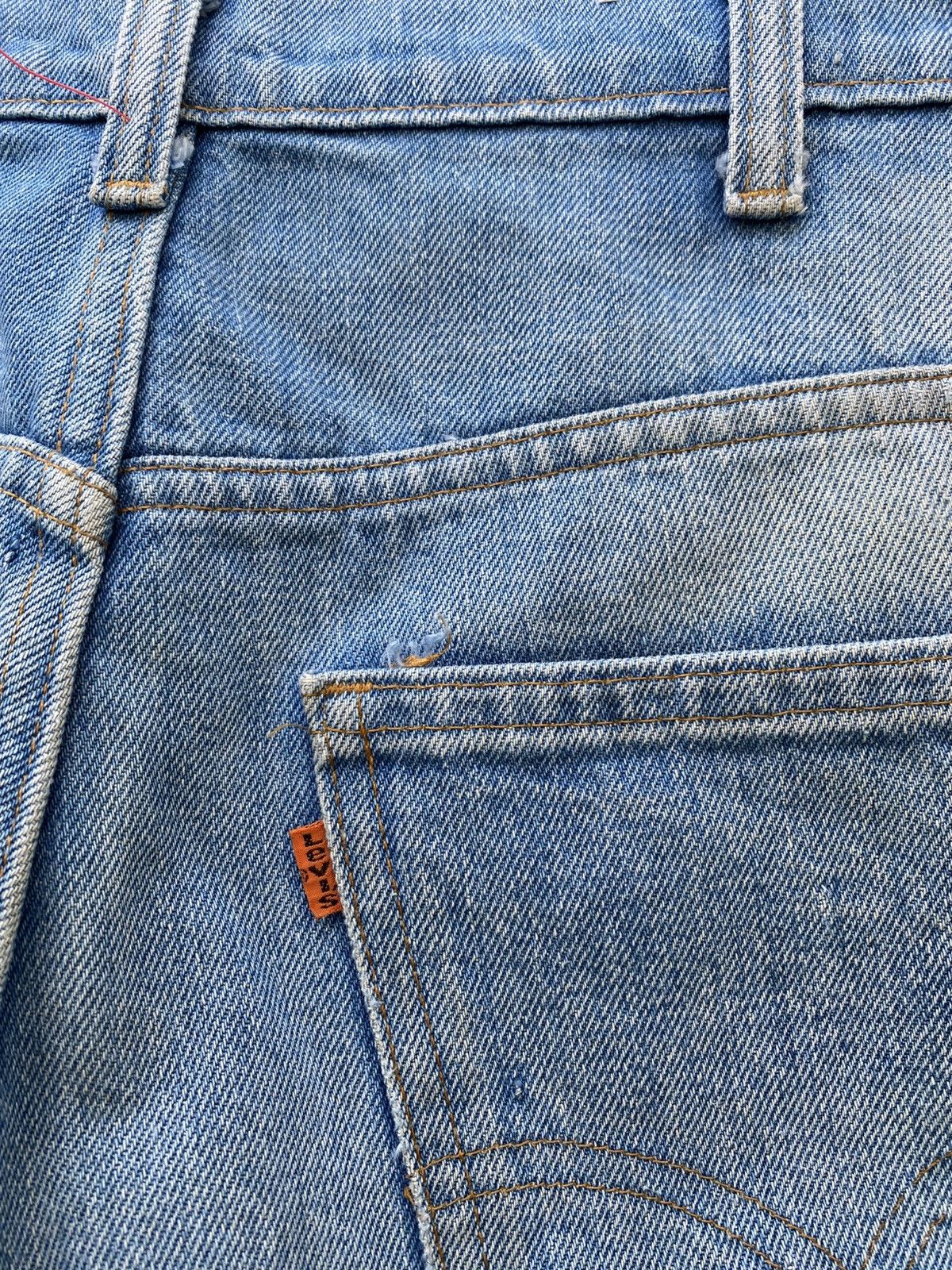 Levi's Vintage Clothing W33x28 Vintage levi's 646 orange tab flare made in USA Size US 33 - 6 Thumbnail