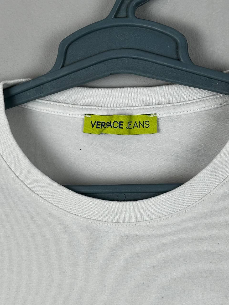 Versace Jeans Couture Versace Jeans Couture Luxury White Logo T Shirt Size US M / EU 48-50 / 2 - 5 Thumbnail