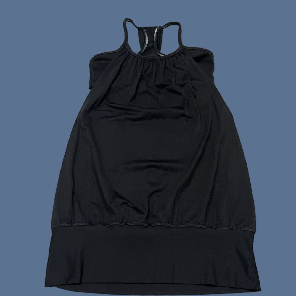 Lululemon Lululemon No Limits Black Tank Top Womens Size 4 Athletic Built-In Bra Racerback Sleeveless Yoga Cross Training Gym Shirt Size S / US 4 / IT 40 - 1 Thumbnail