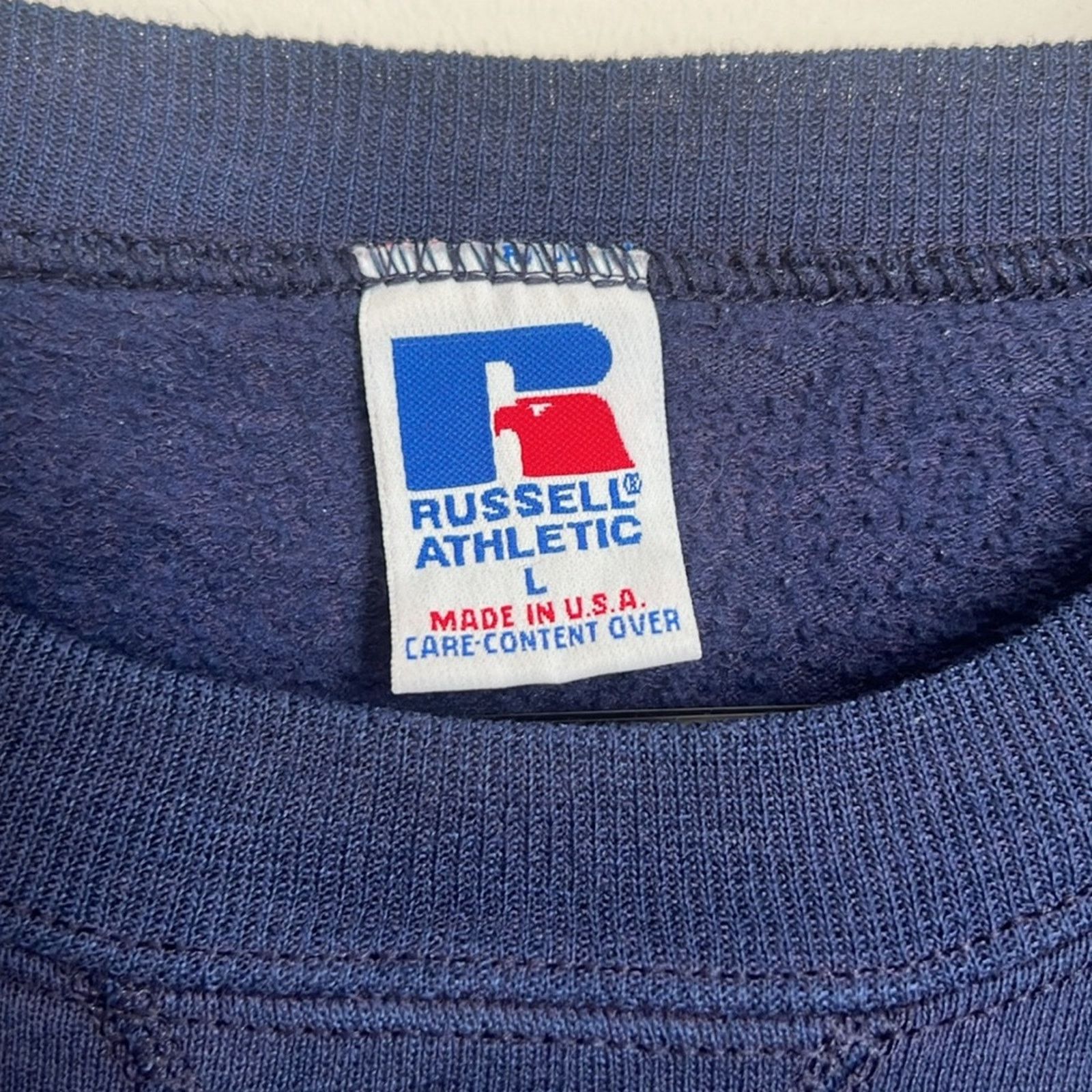 Russell Athletic Vintage Russell Athletic Crew Neck Sweatshirt Size L / US 10 / IT 46 - 2 Thumbnail