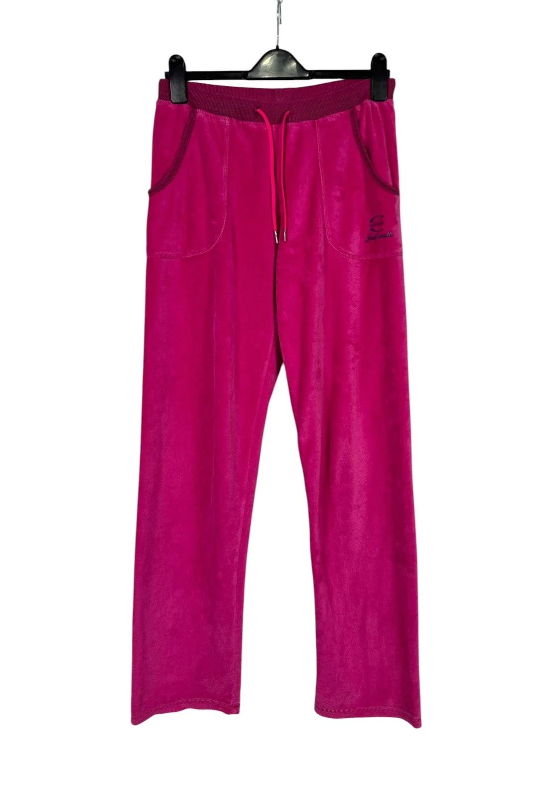 Just Cavalli Just Cavalli Pink Velour Pants size L Size 30" / US 8 / IT 44 - 10 Thumbnail