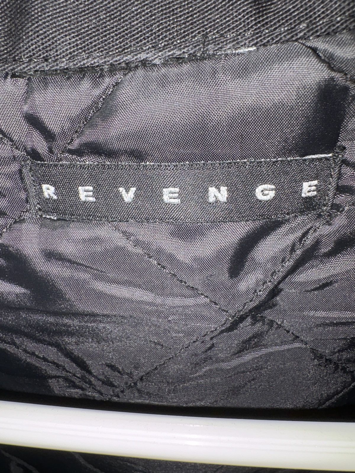 Revenge Black Embroidered LA Pop Up Revenge Work Jacket Size US M / EU 48-50 / 2 - 3 Thumbnail