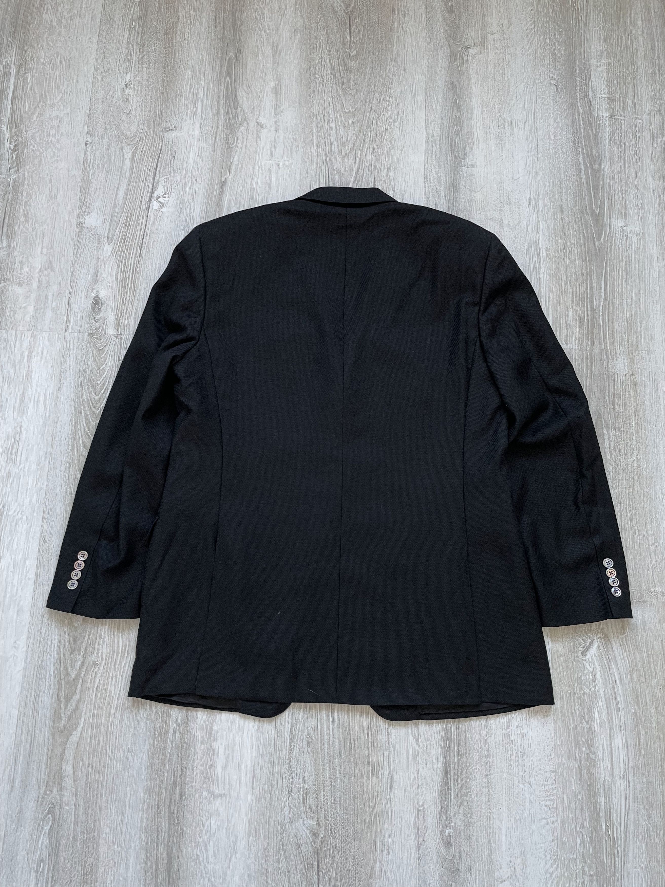 Canali Canali Wool Black Blazer Size US M / EU 48-50 / 2 - 10 Thumbnail