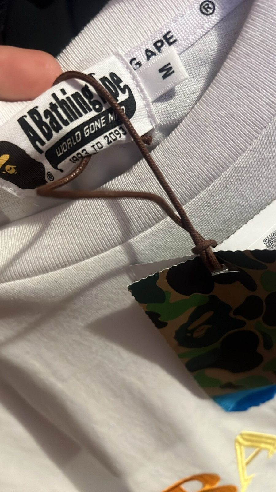 Bape BAPE embroidery relaxed fit Longsleve Size US M / EU 48-50 / 2 - 4 Thumbnail
