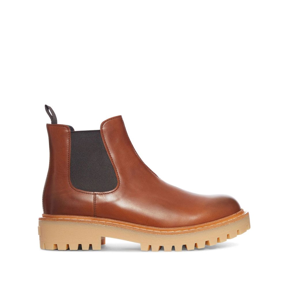 Prada SMOOTH CALF LEATHER ANKLE BOOTS Size US 10 / EU 43 - 1 Thumbnail