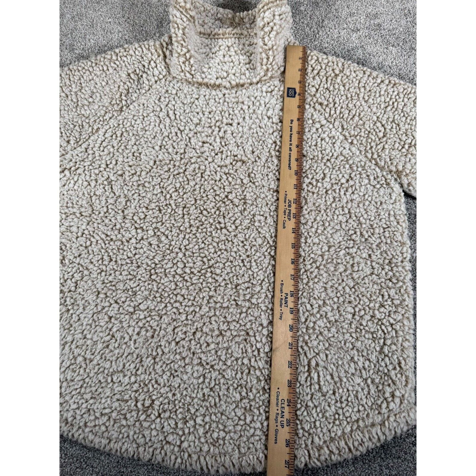 Eddie Bauer Eddie Bauer Sherpa Fleece Sweater Womens Large Cabincore Size L / US 10 / IT 46 - 11 Thumbnail