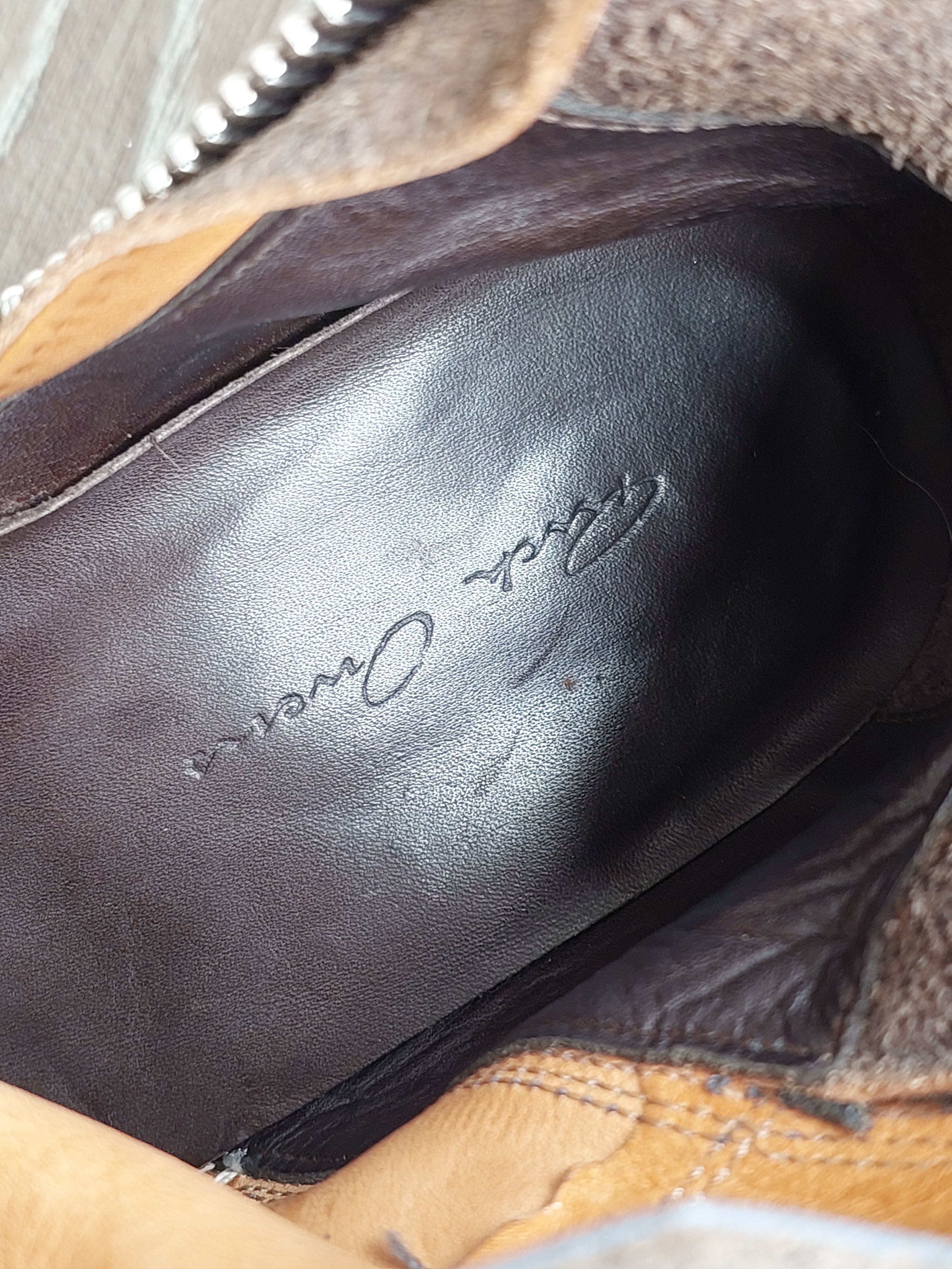 Rick Owens Rick Owens Island Dunk shoes in a brown suede colorway. Size US 6 / IT 36 - 13 Thumbnail