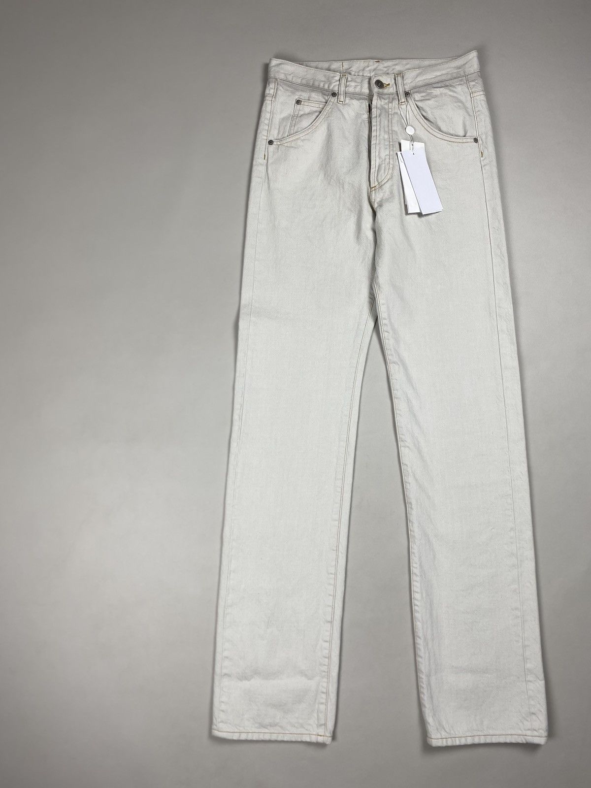 Maison Margiela BNWT! Maison Margiela 5 Pocket Straight Unisex Denim Jeans Size 27" / US 4 / IT 40 - 2 Thumbnail