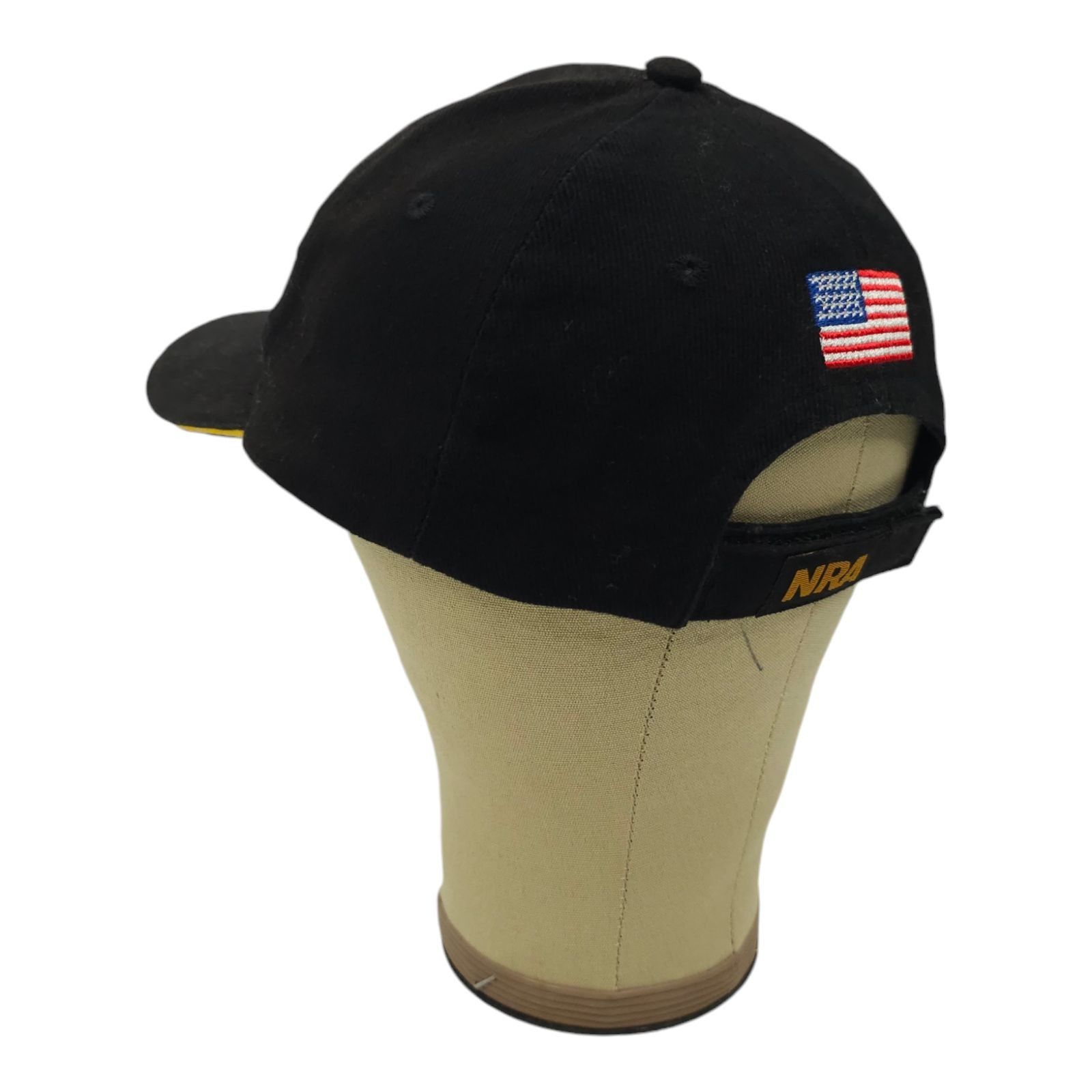 Other NRA Strapback Cap National Rifle Association Flag Black Hat Size ONE SIZE - 13 Thumbnail